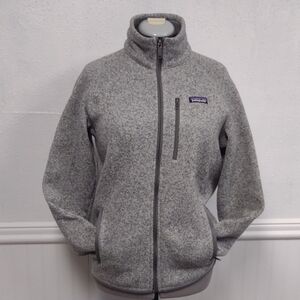 Patagonia Men's (Unisex)Heathered Gray Utility Jacket Hiking Outdoor Casual